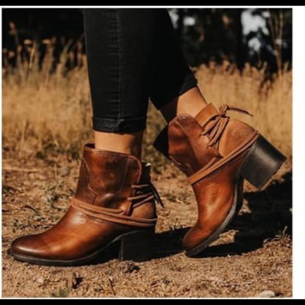Freebird Casey Boots in Cognac